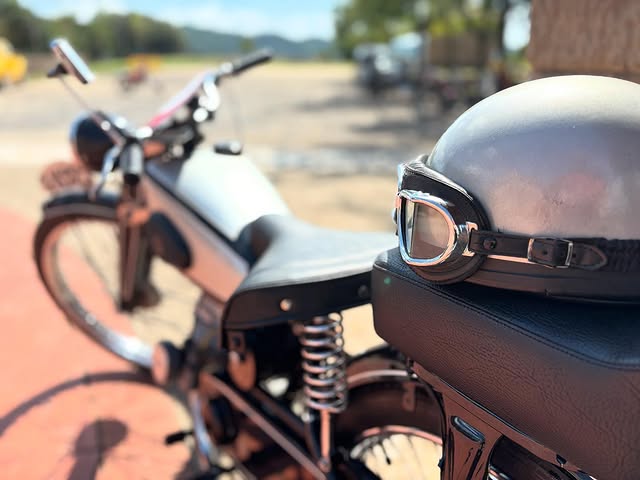 Moto clásica vintage